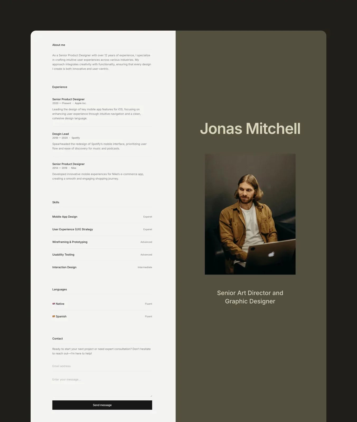 Ycode template