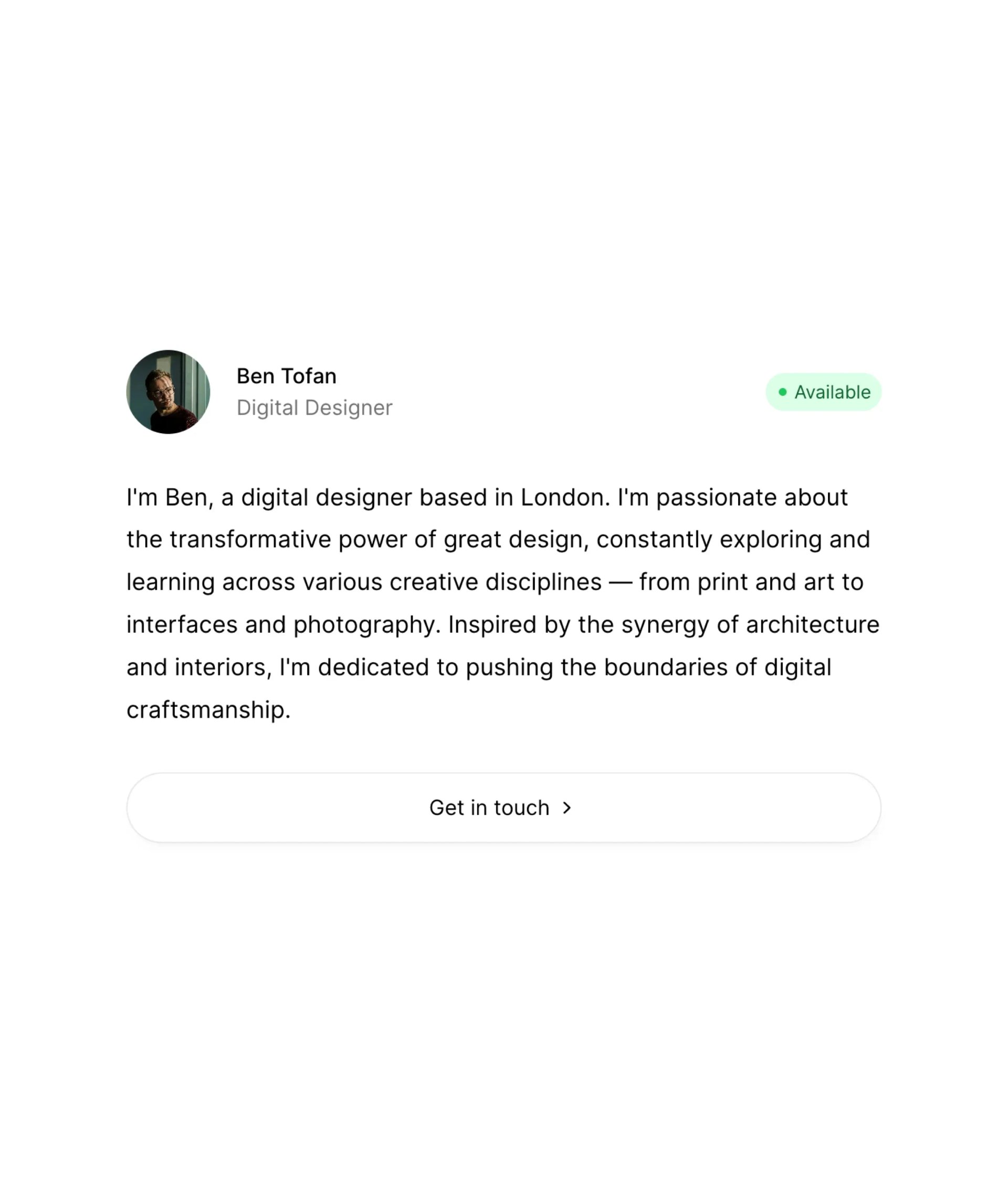 Ycode template